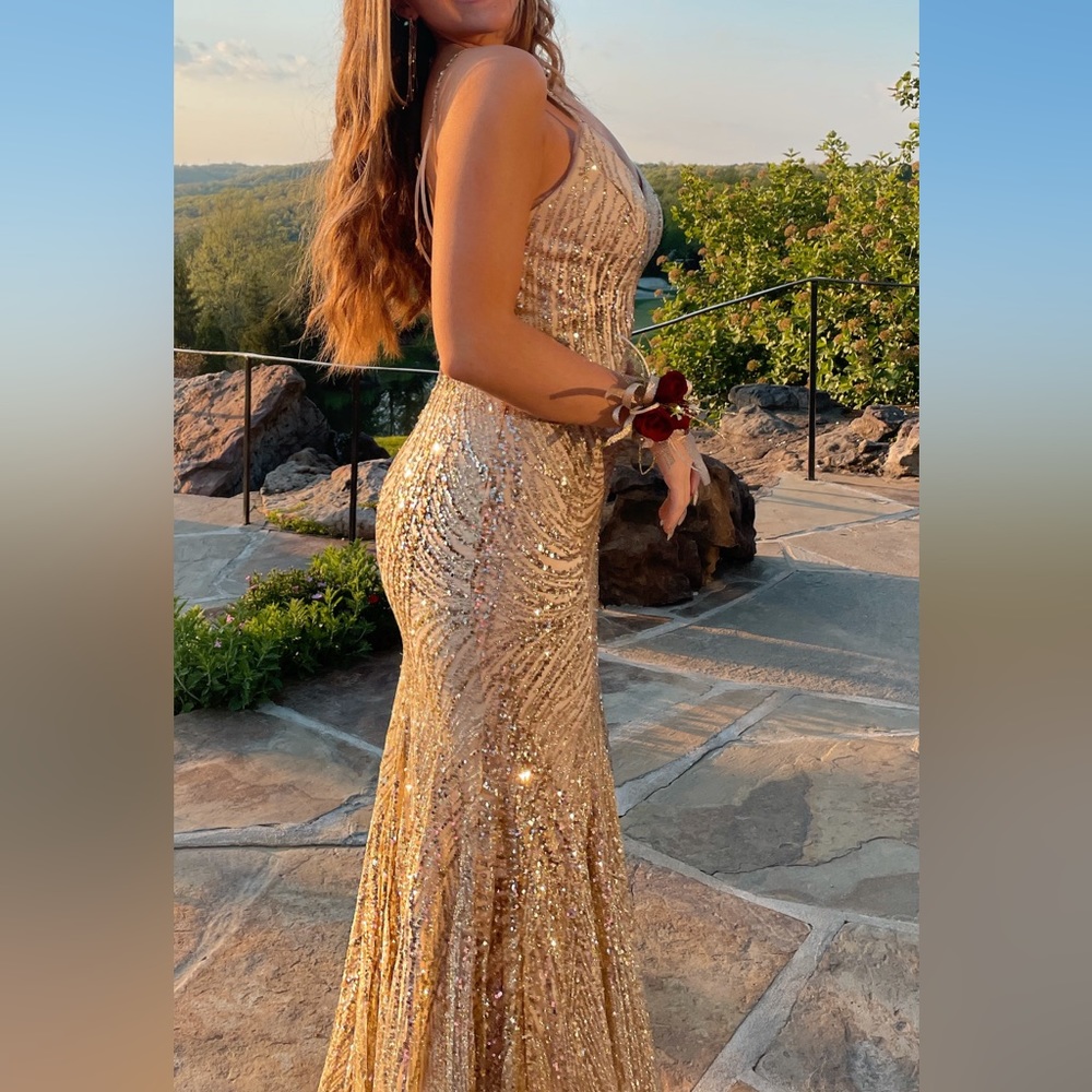 Cinderella Divine Gold dress